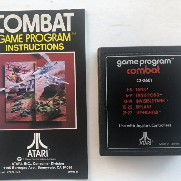 Atari 2600 Video Games and Game Program Instructions Lot of 12 - Picture 14 of 14